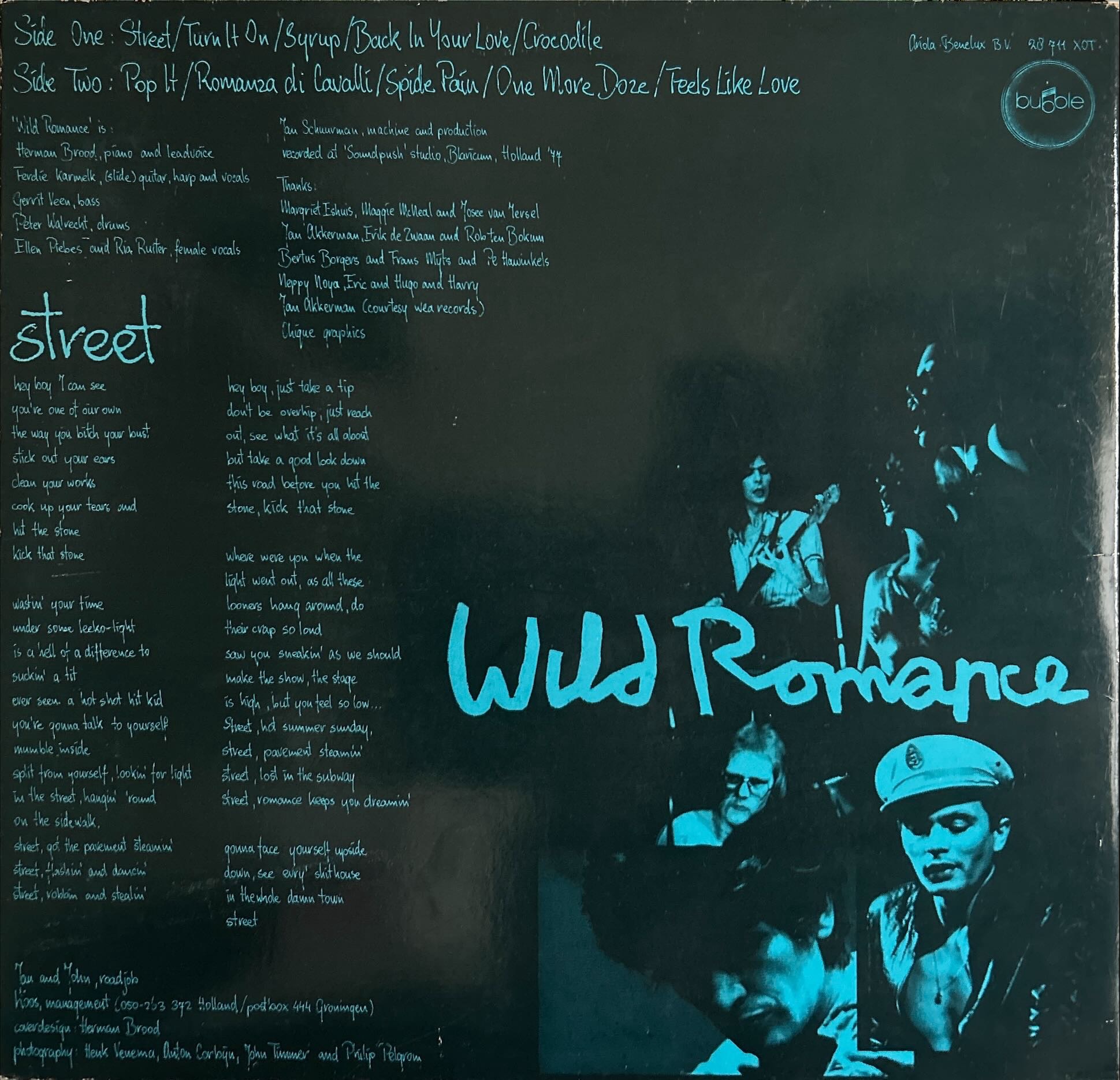 Herman Brood & His Wild Romance - Street