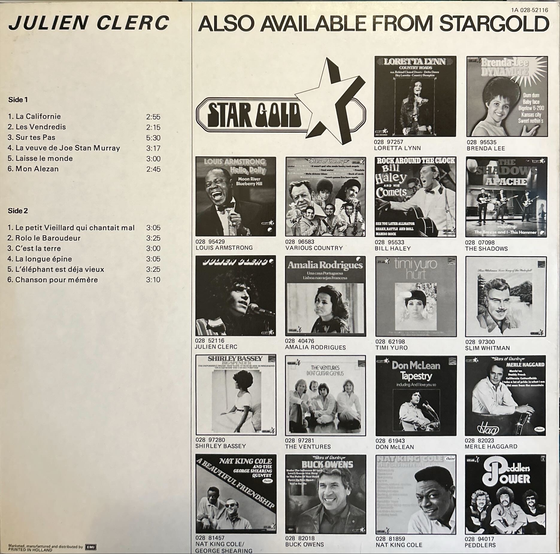 Julien Clerc - Julien Clerc
