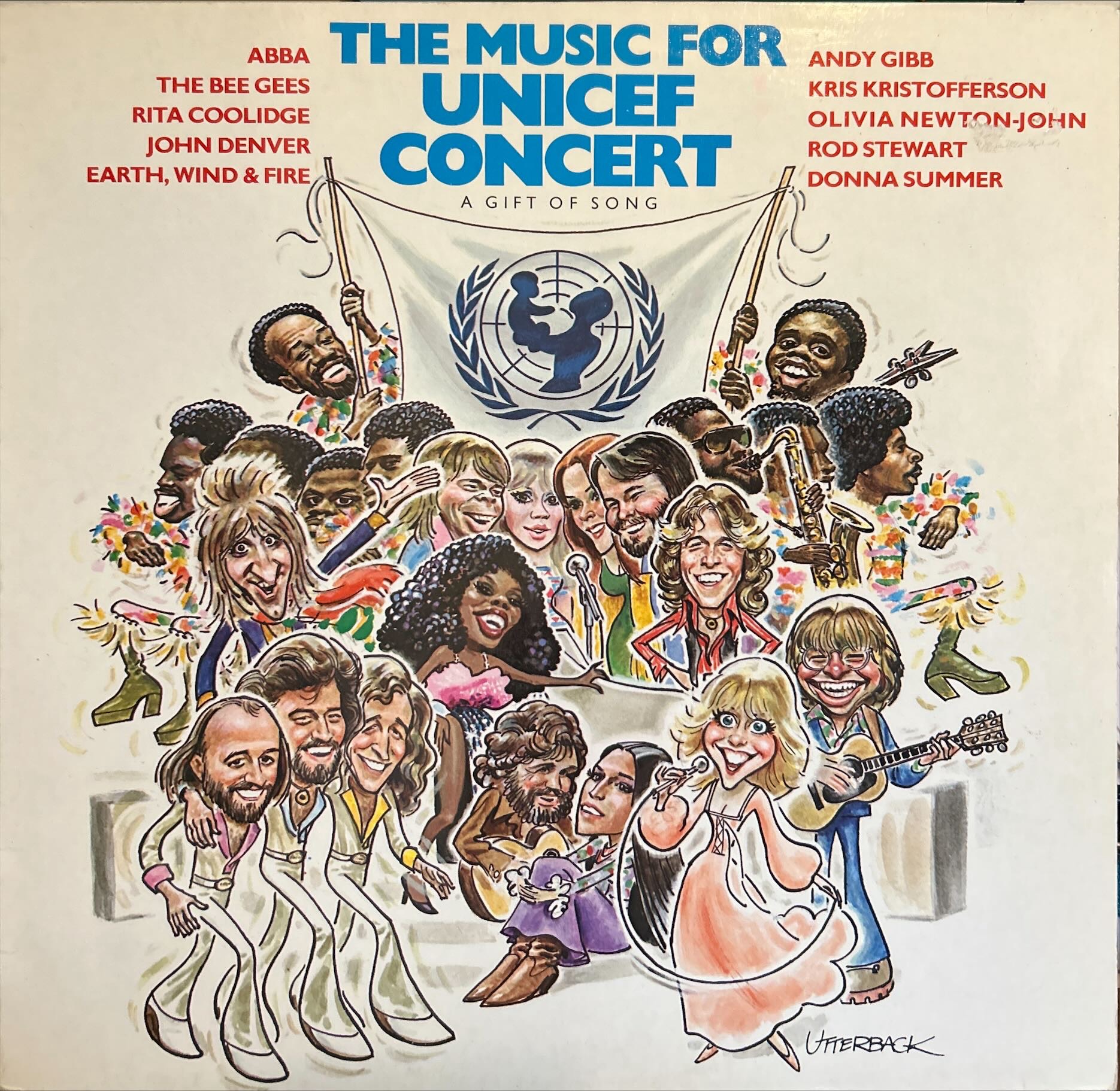 Various - Music For UNICEF Concert, The - A Gift Of Song