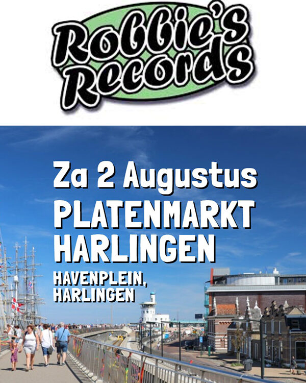 Platenmarkt Harlingen - 2 Augustus - Havenplein Harlingen
