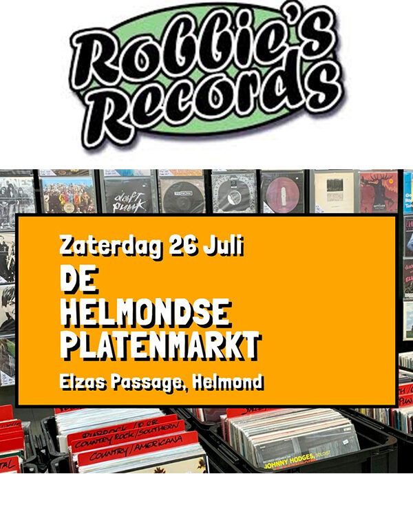 De Helmondse platenmarkt - 26 juli - Elzas Passage Helmond