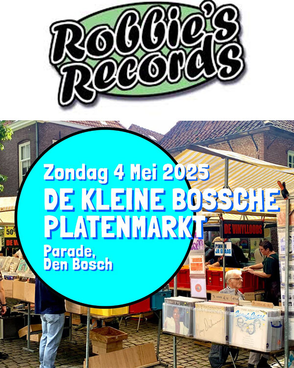 De Kleine Bossche Platenmarkt - 4 mei - De Parade Den Bosch