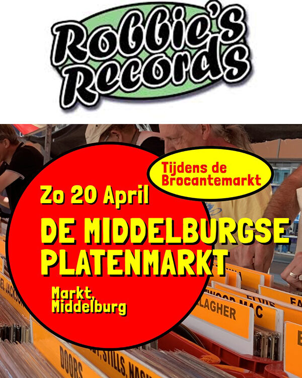 De Middelburgse platenmarkt - 20 april - Markt Middelburg