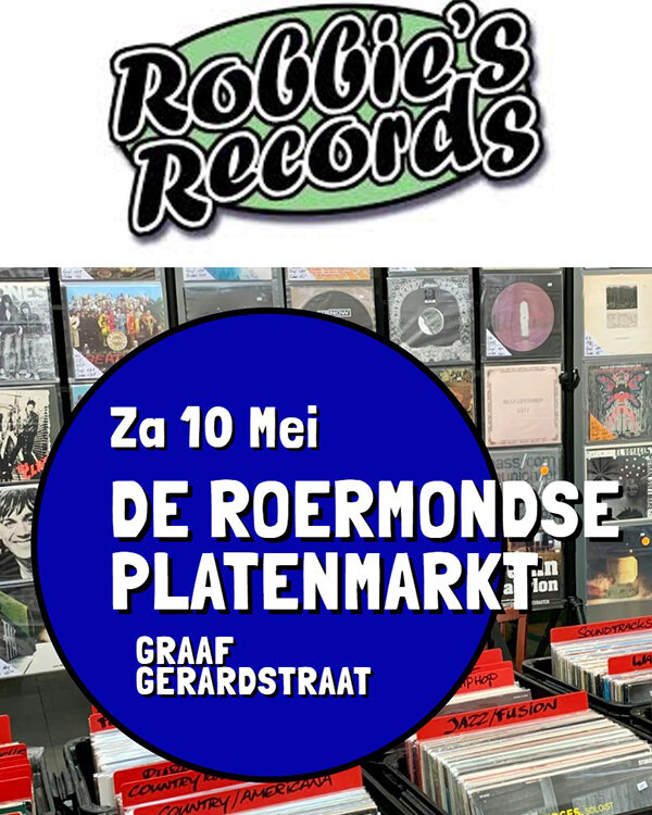 De Roermondse platenmarkt - 10 Mei - Graaf Gerardstraat Roermond