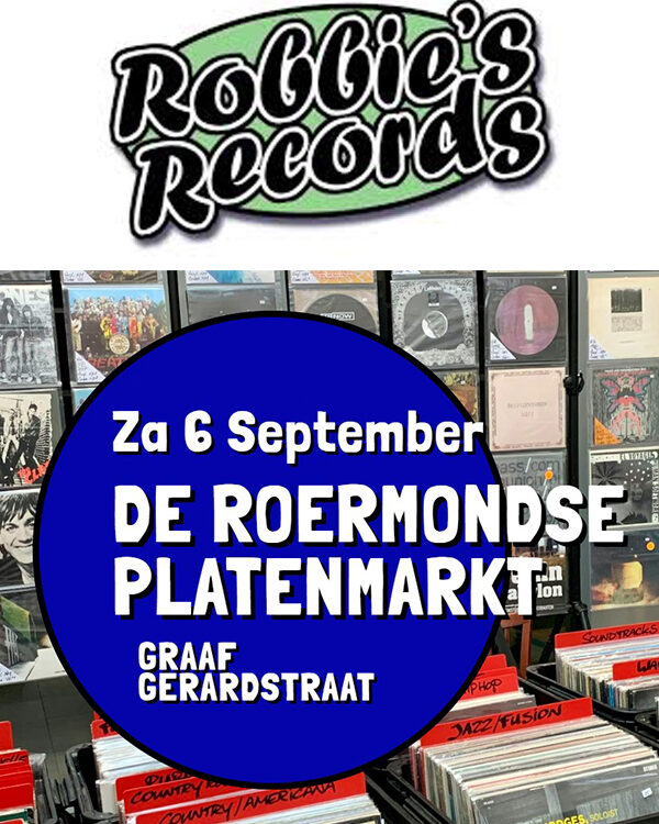 De Roermondse platenmarkt - 6 september - Graaf Gerardstraat Roermond
