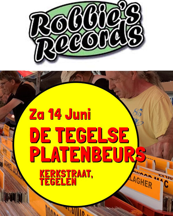 De Tegelse platenmarkt - 14 juni - Centrum Tegelen