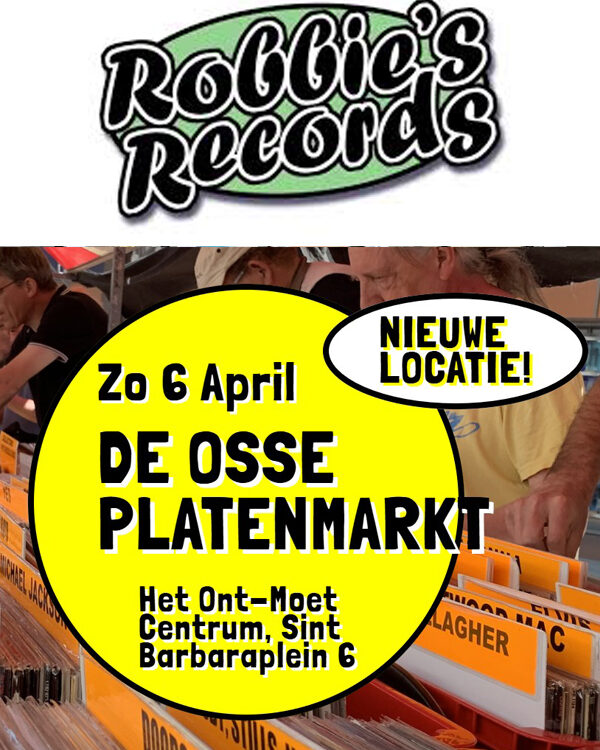 De Osse Platenmarkt - Nieuwe locatie