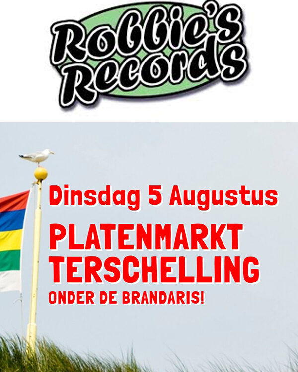 Platenmarkt Terschelling - 5 Augustus - West-Terschelling