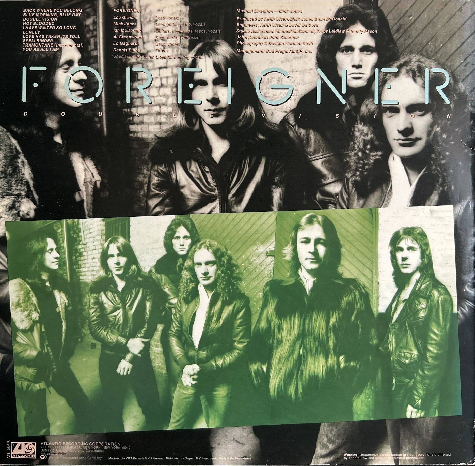 Foreigner - Double Vision