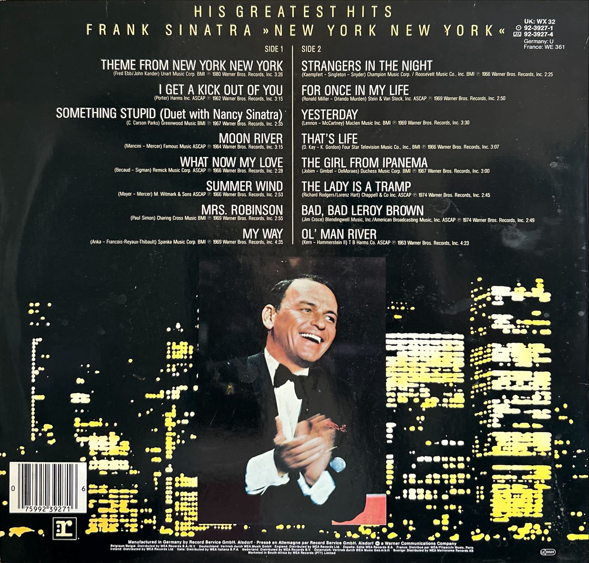 Frank Sinatra - His Greatest Hits (New York New York)
