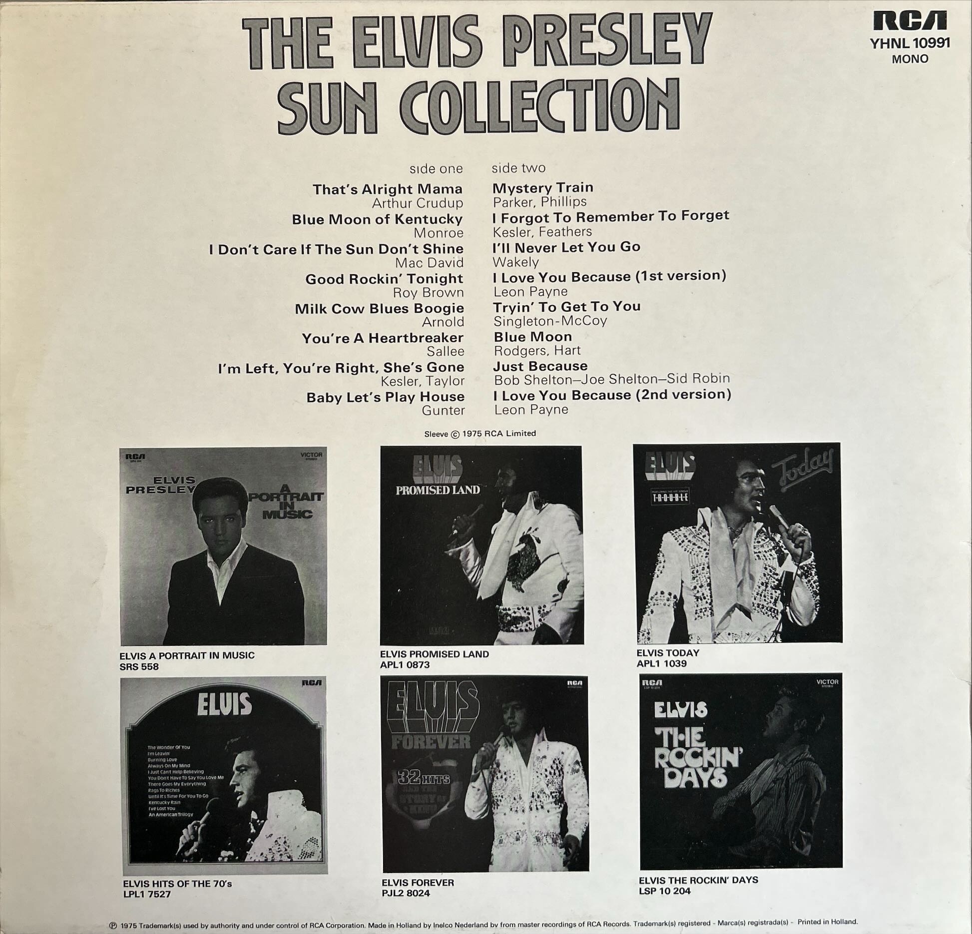 Elvis Presley - Sun Collection, The