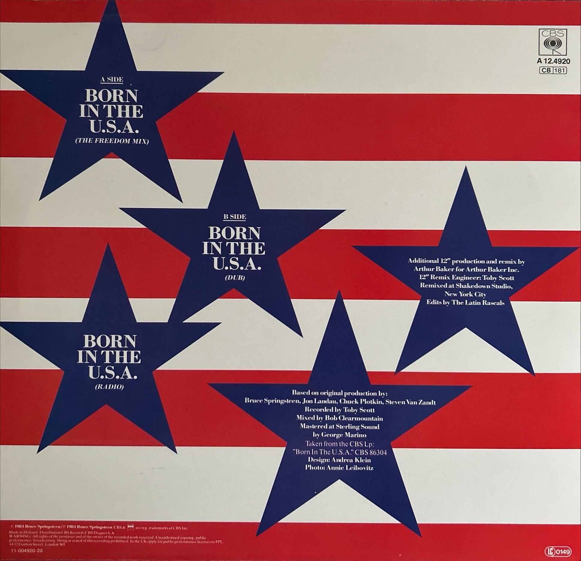 Bruce Springsteen - Born In The U.S.A.