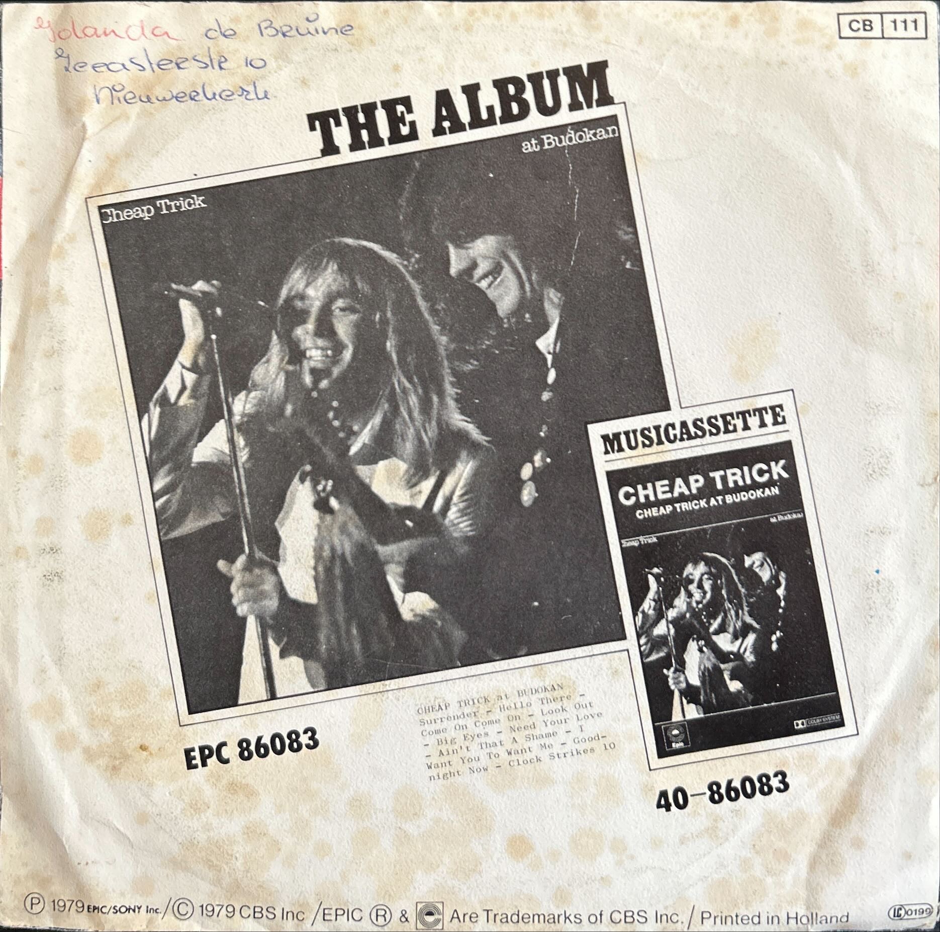Cheap Trick - I Want You To Want Me
