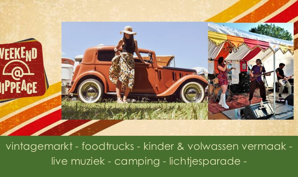 Weekend@HipPeace 20, 21 & 22 Juni 2025