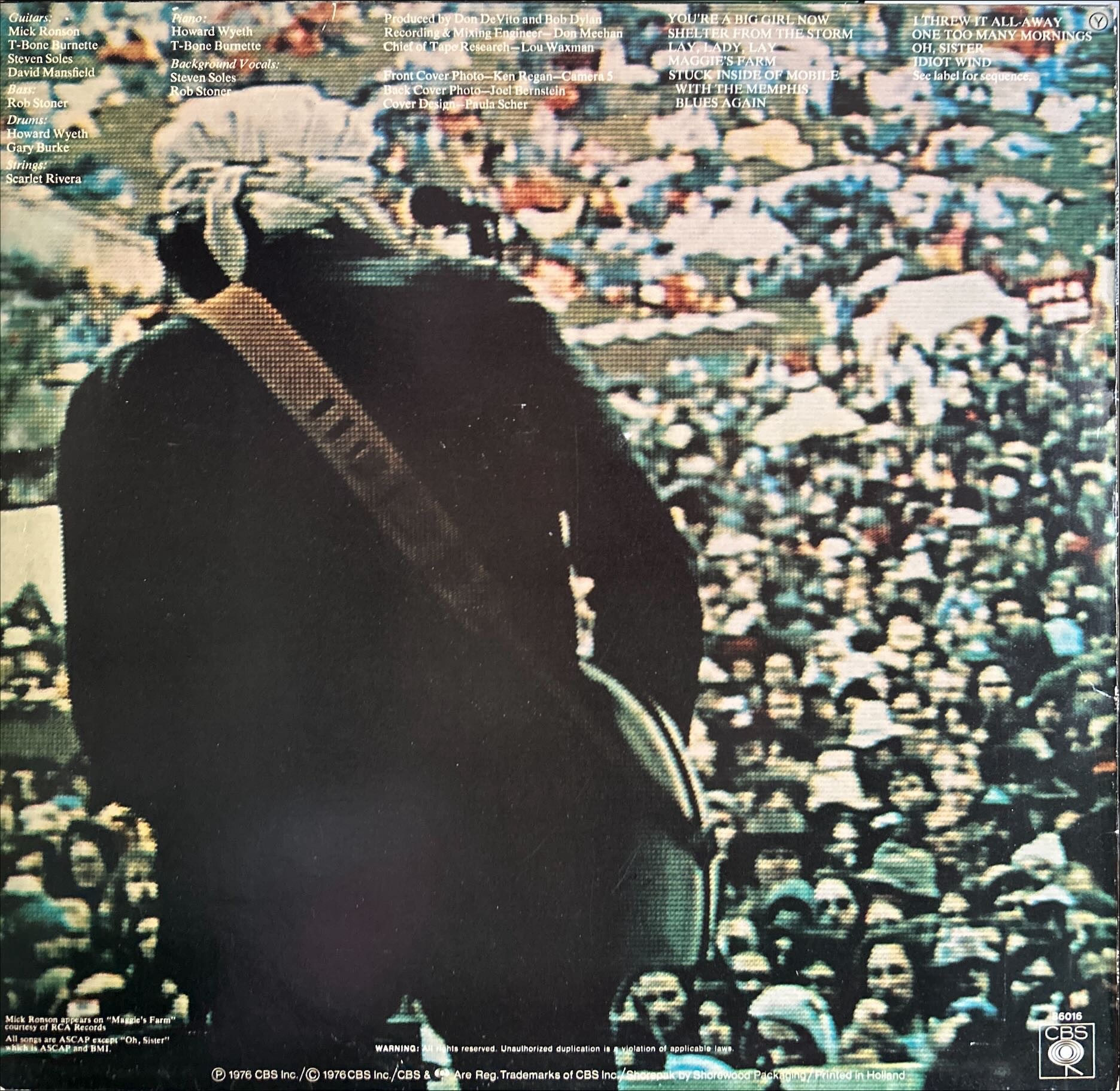 Bob Dylan - Hard Rain