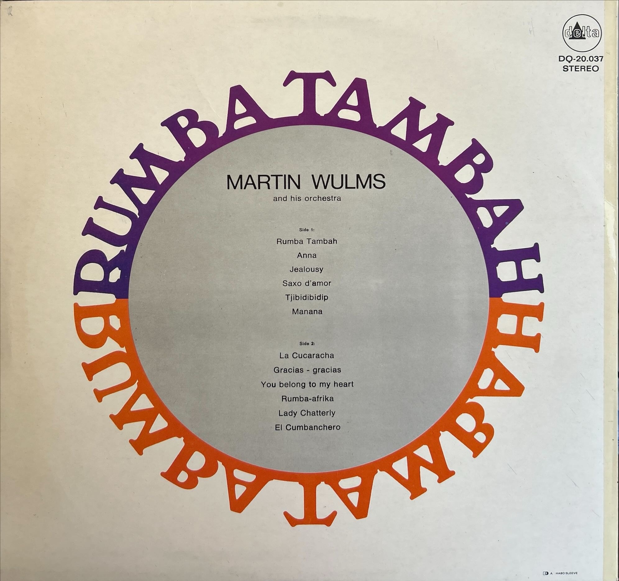 Martin Wulms And His Orchestra - Rumba Tambah