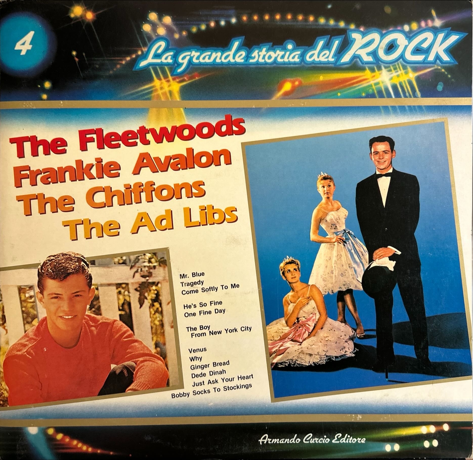 La Grande Storia Del Rock - 4 - The Fleetwoods / Frankie Avalon / The Chiffons / The Ad Libs