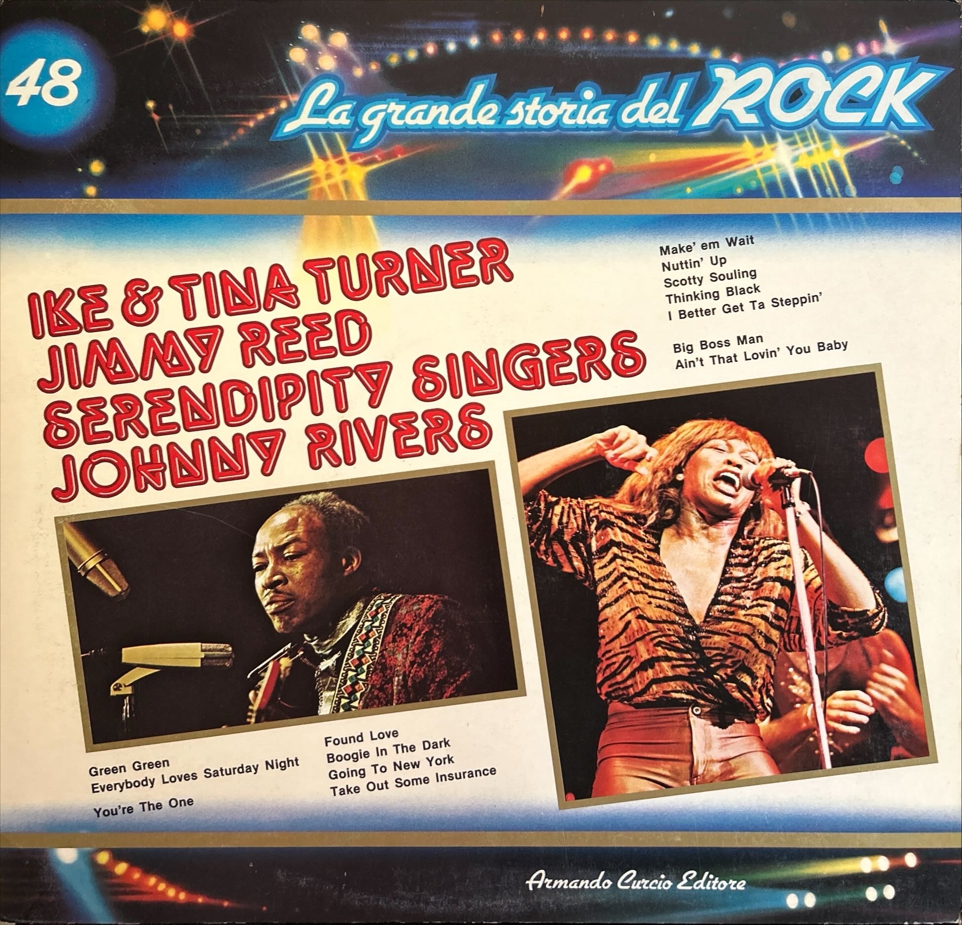 La Grande Storia Del Rock - 48 - Ike & Tina Turner / Jimmy Reed / Serendipity Singers / Johnny Rivers