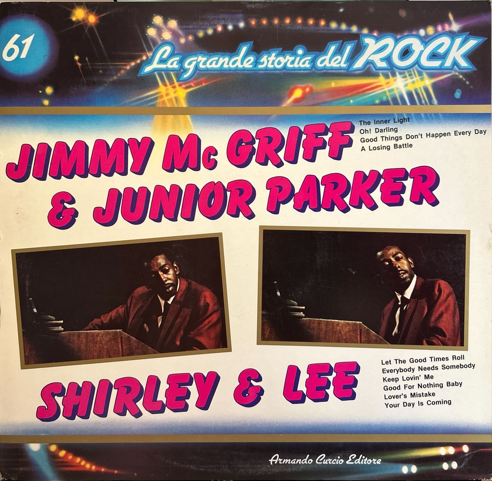 La Grande Storia Del Rock - 61 - Jimmy McGriff / Junior Parker / Shirley & Lee