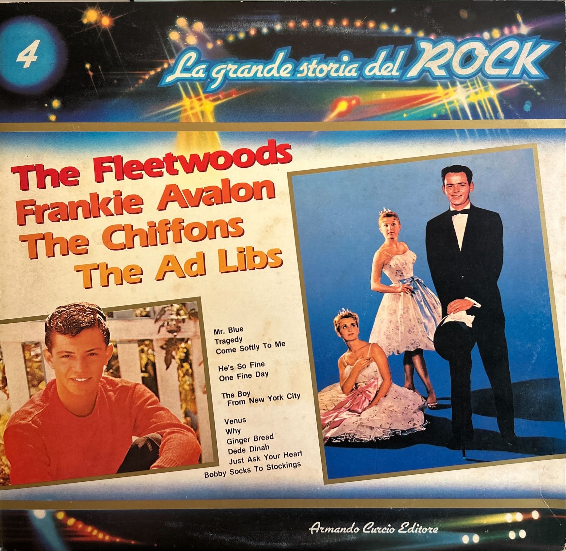 La Grande Storia Del Rock - 4 - The Fleetwoods / Frankie Avalon / The Chiffons / The Ad Libs