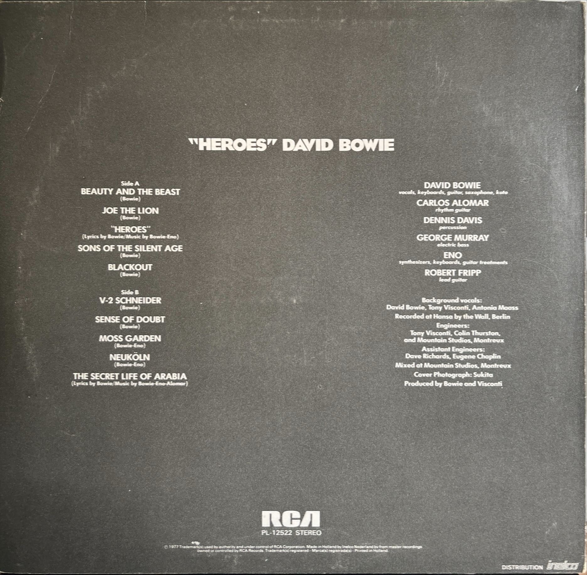 David Bowie - "Heroes"