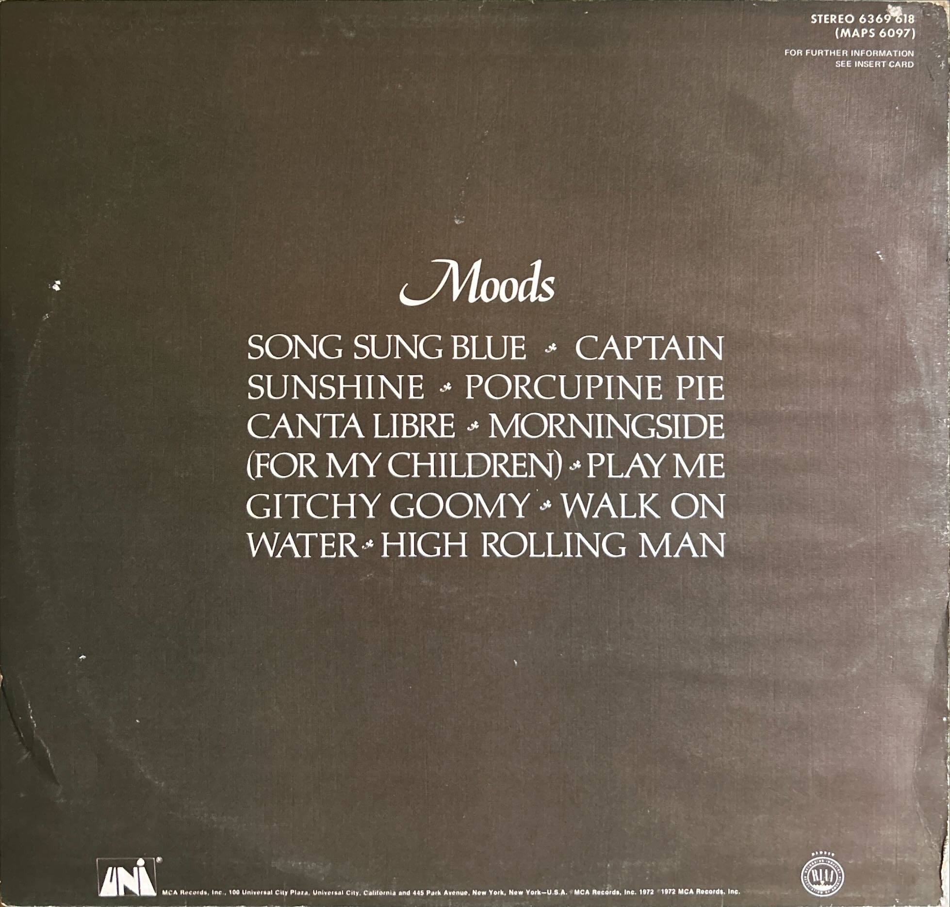 Neil Diamond - Moods