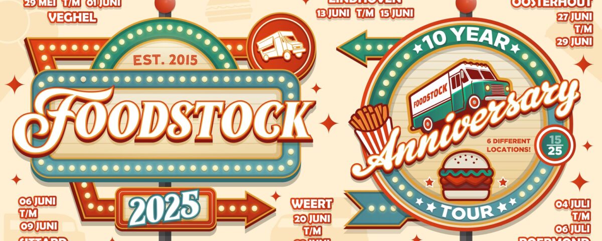 10 jaar jubileum Foodstock 2025