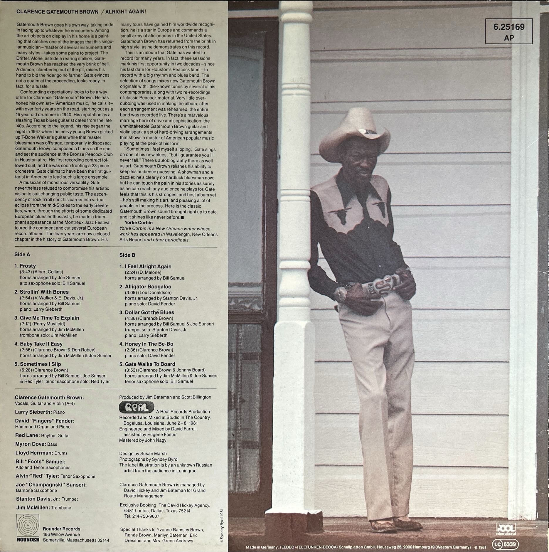 Clarence Gatemouth Brown - Alright Again!