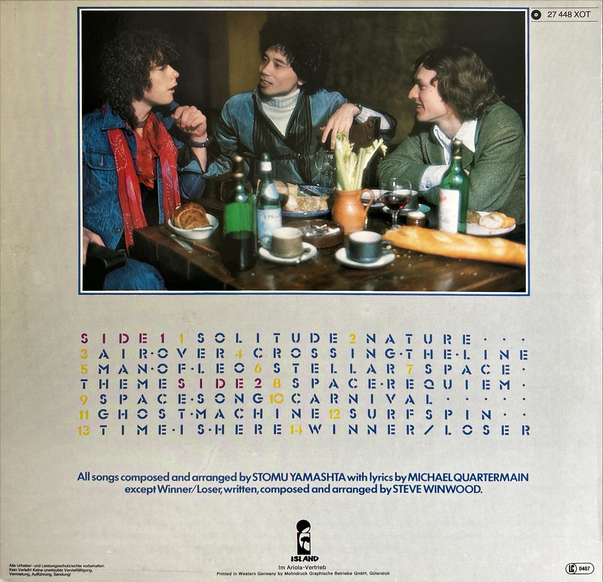 Stomu Yamashta / Steve Winwood / Michael Shrieve - Go
