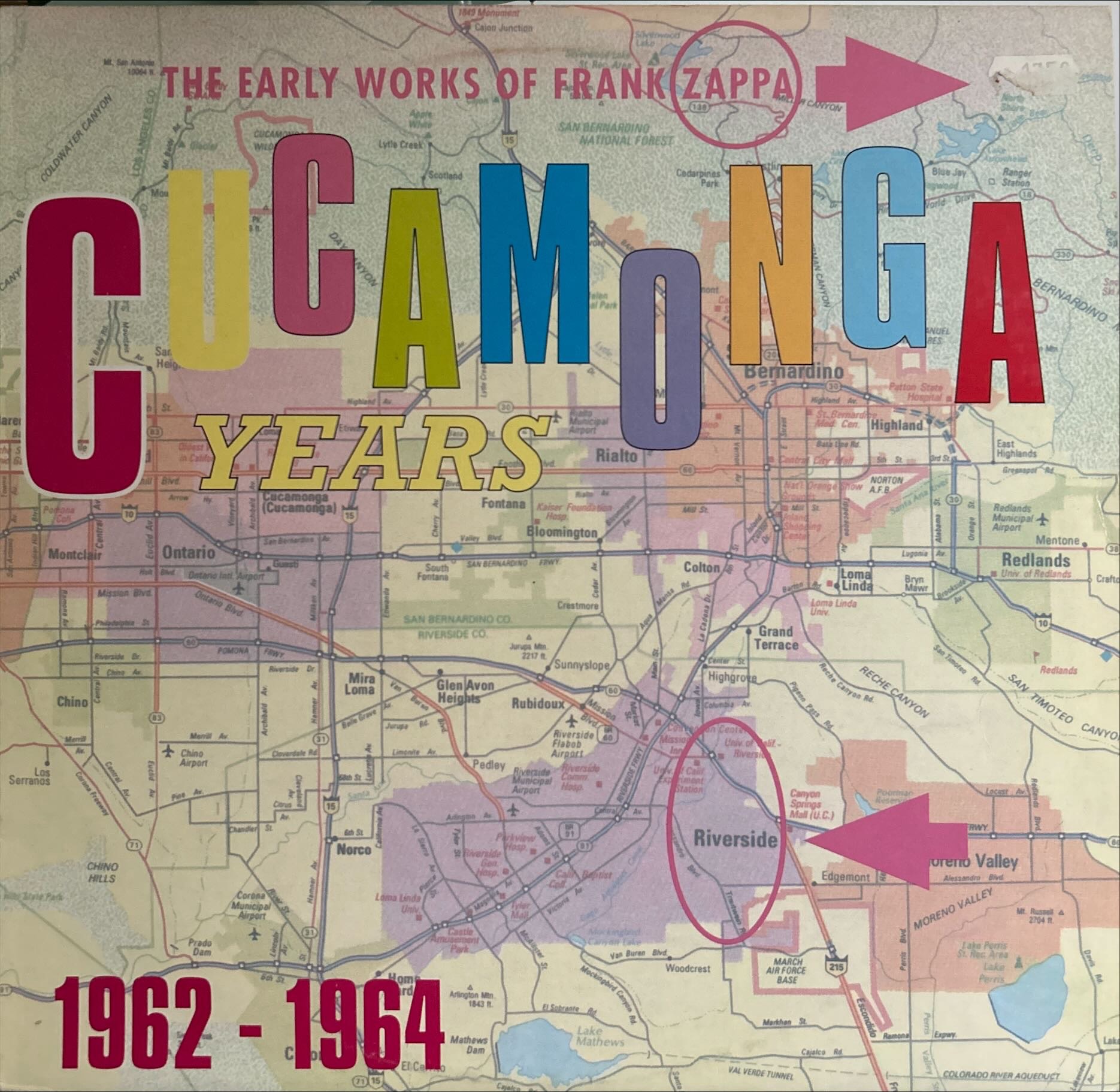 Frank Zappa - Cucamonga Years - The Early Works Of Frank Zappa 1962 - 1964