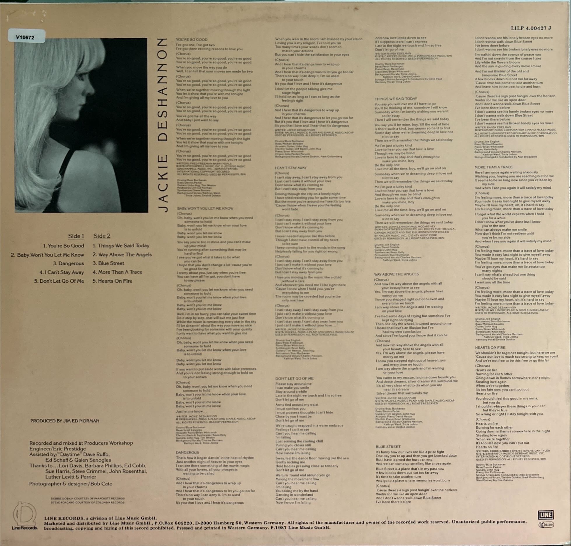 Jackie De Shannon - Quick Touches