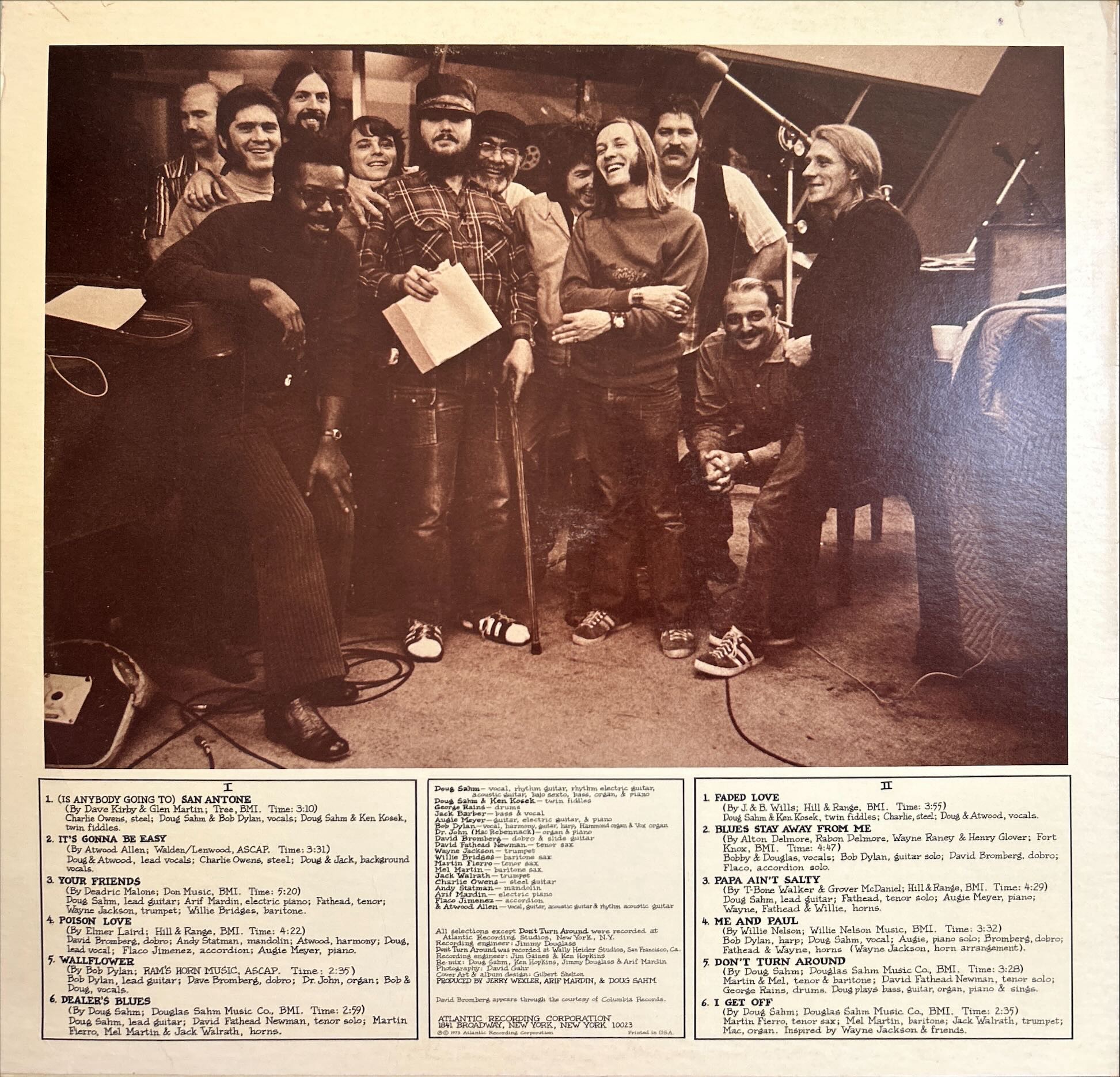 Doug Sahm And Band - Doug Sahm And Band