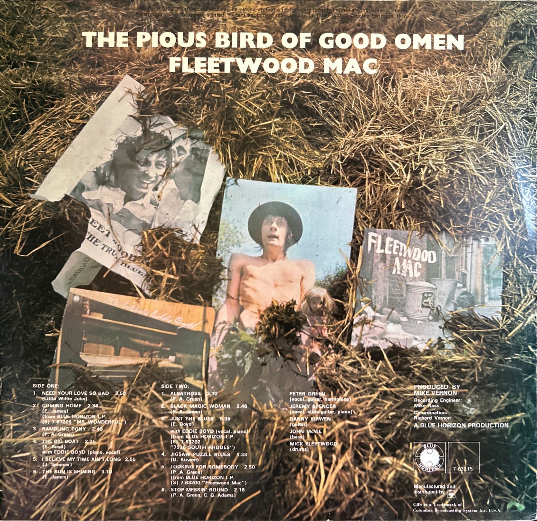 Fleetwood Mac - Pious Bird Of Good Omen, The
