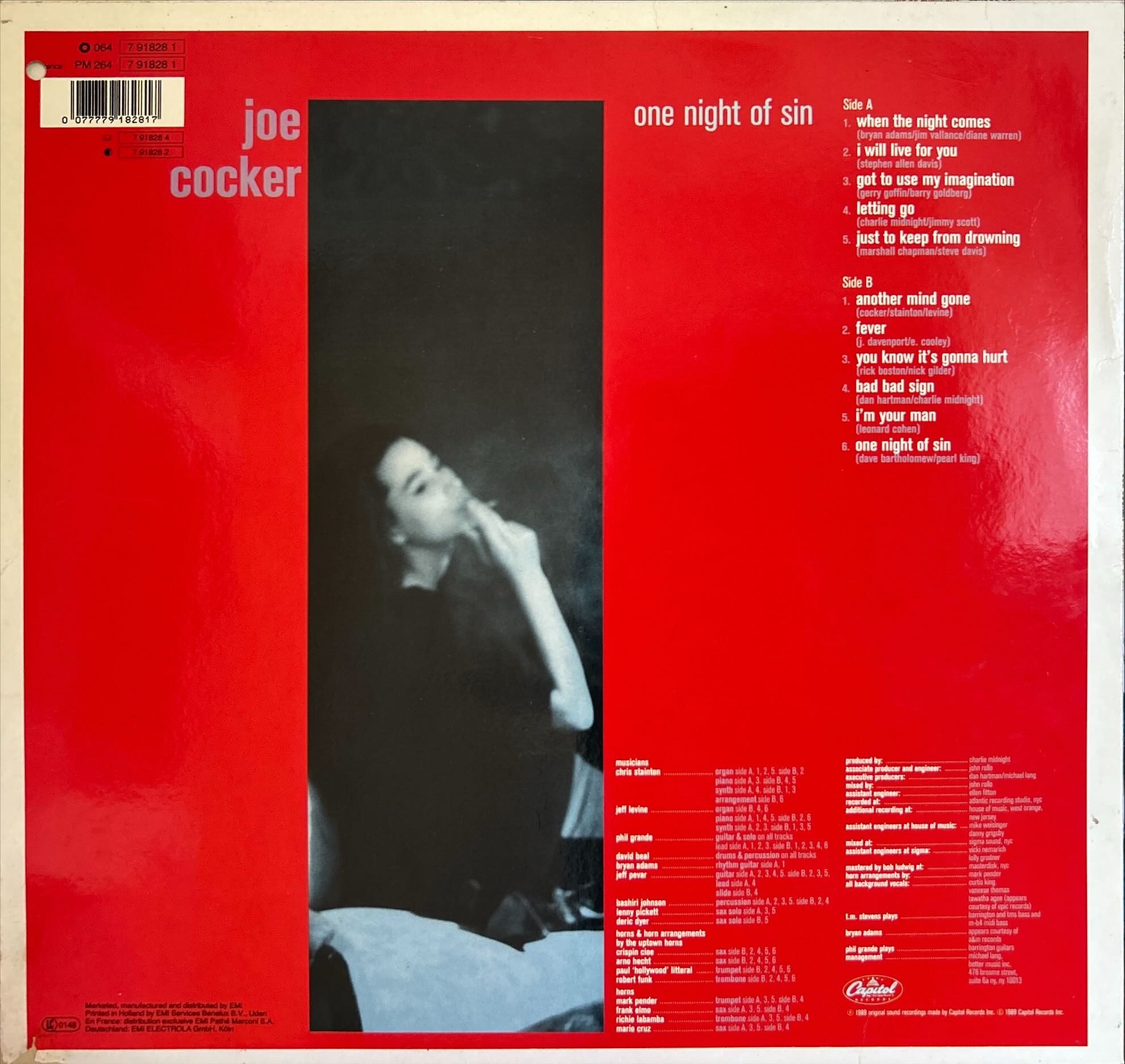 Joe Cocker - One Night Of Sin