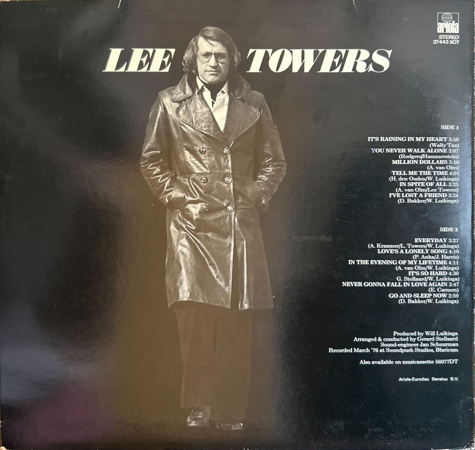 Lee Towers - It's Raining In My Heart