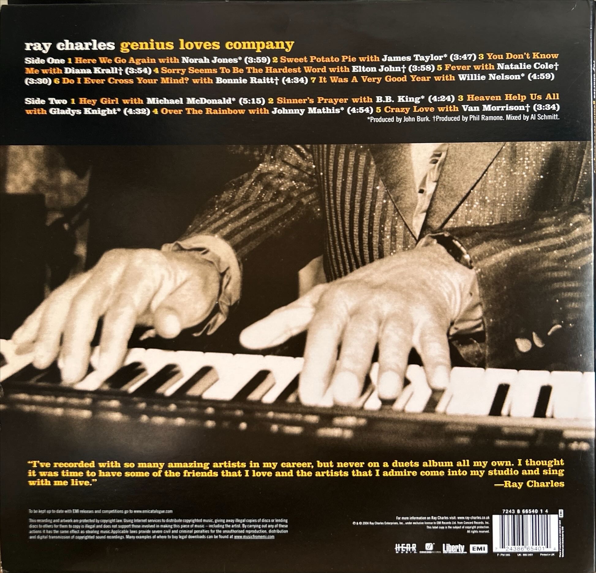 Ray Charles - Genius Loves Company