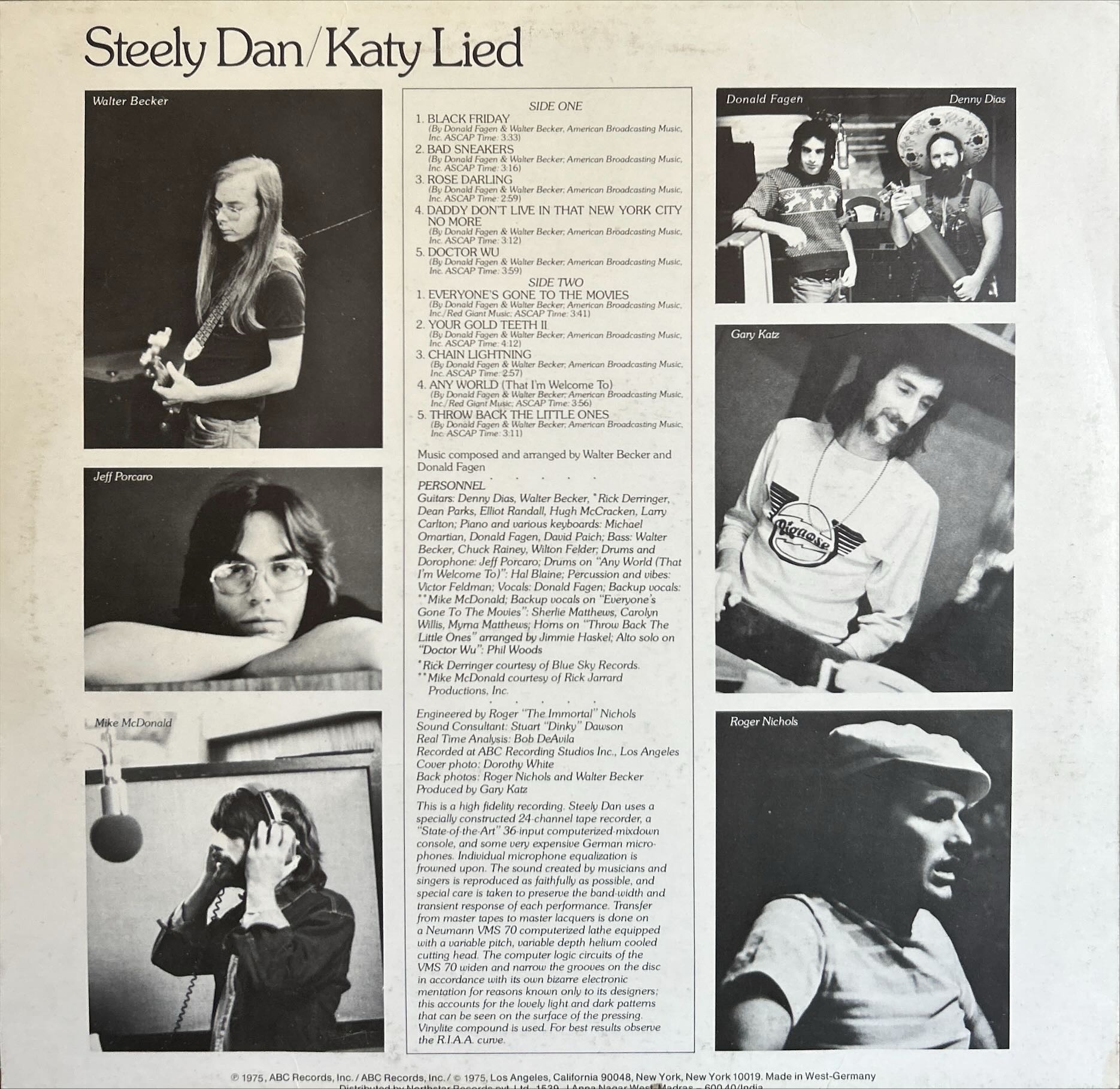 Steely Dan - Katy Lied