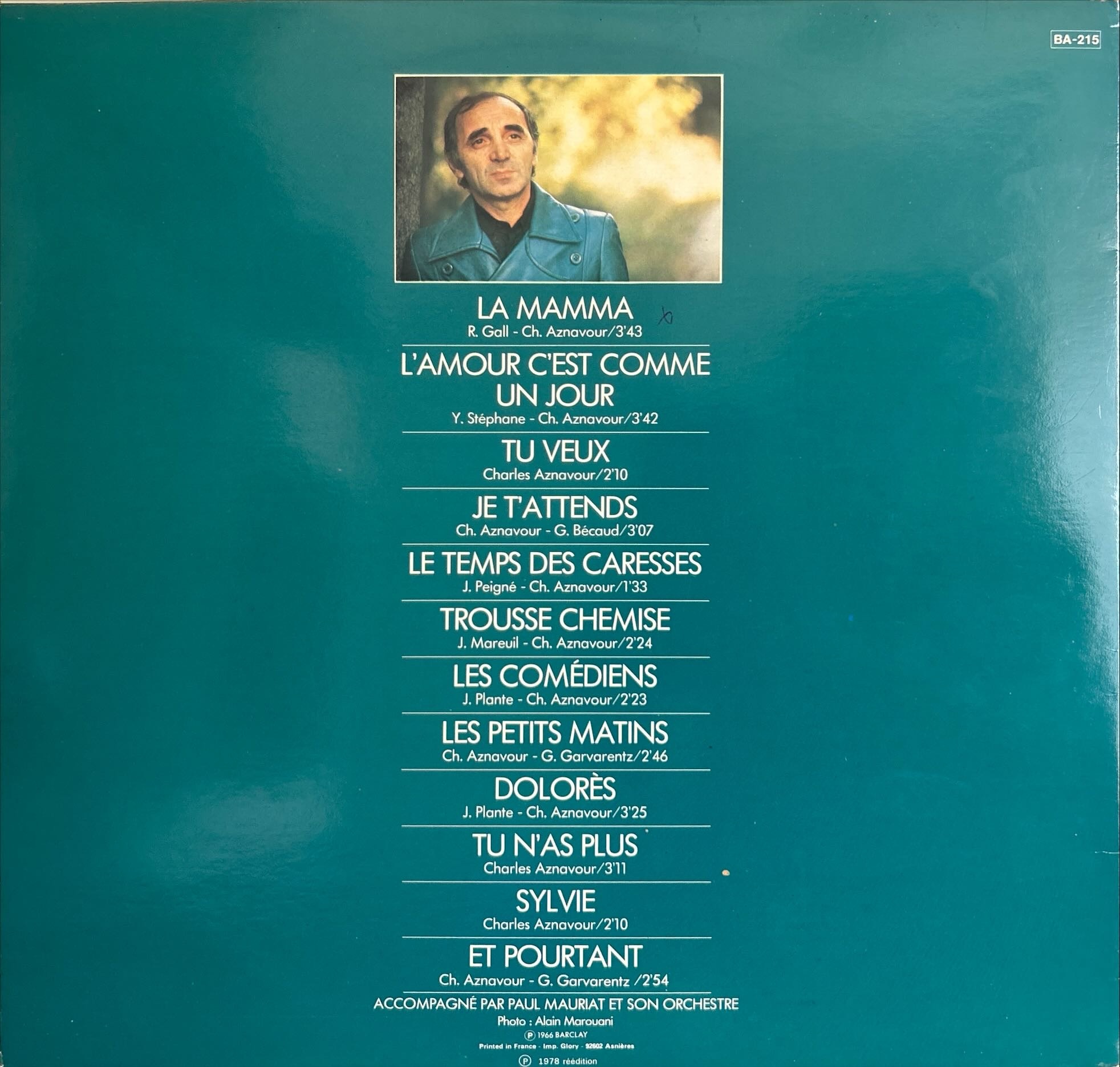 Charles Aznavour - Volume 2 - La Mamma