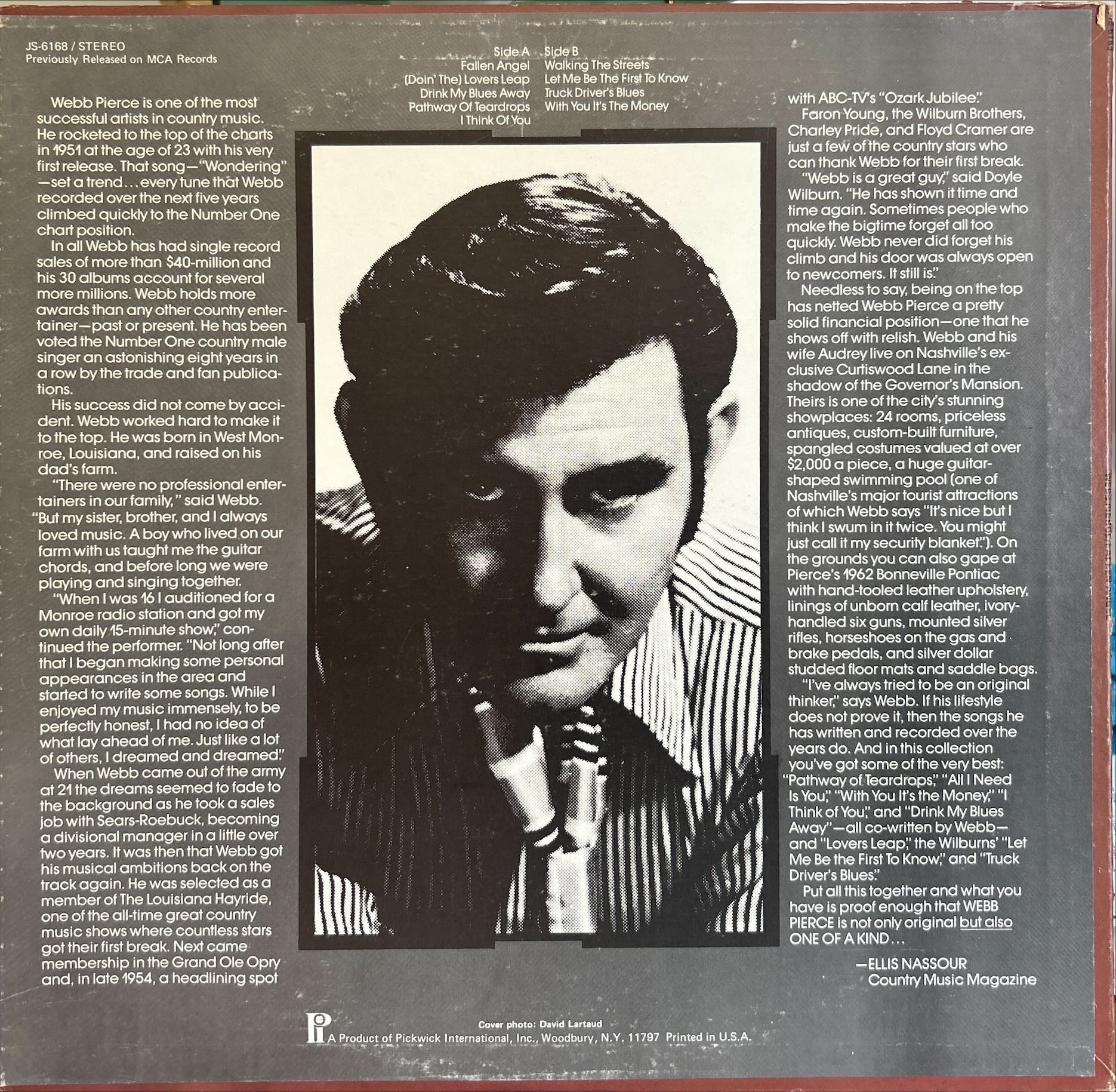Webb Pierce - Fallen Angel