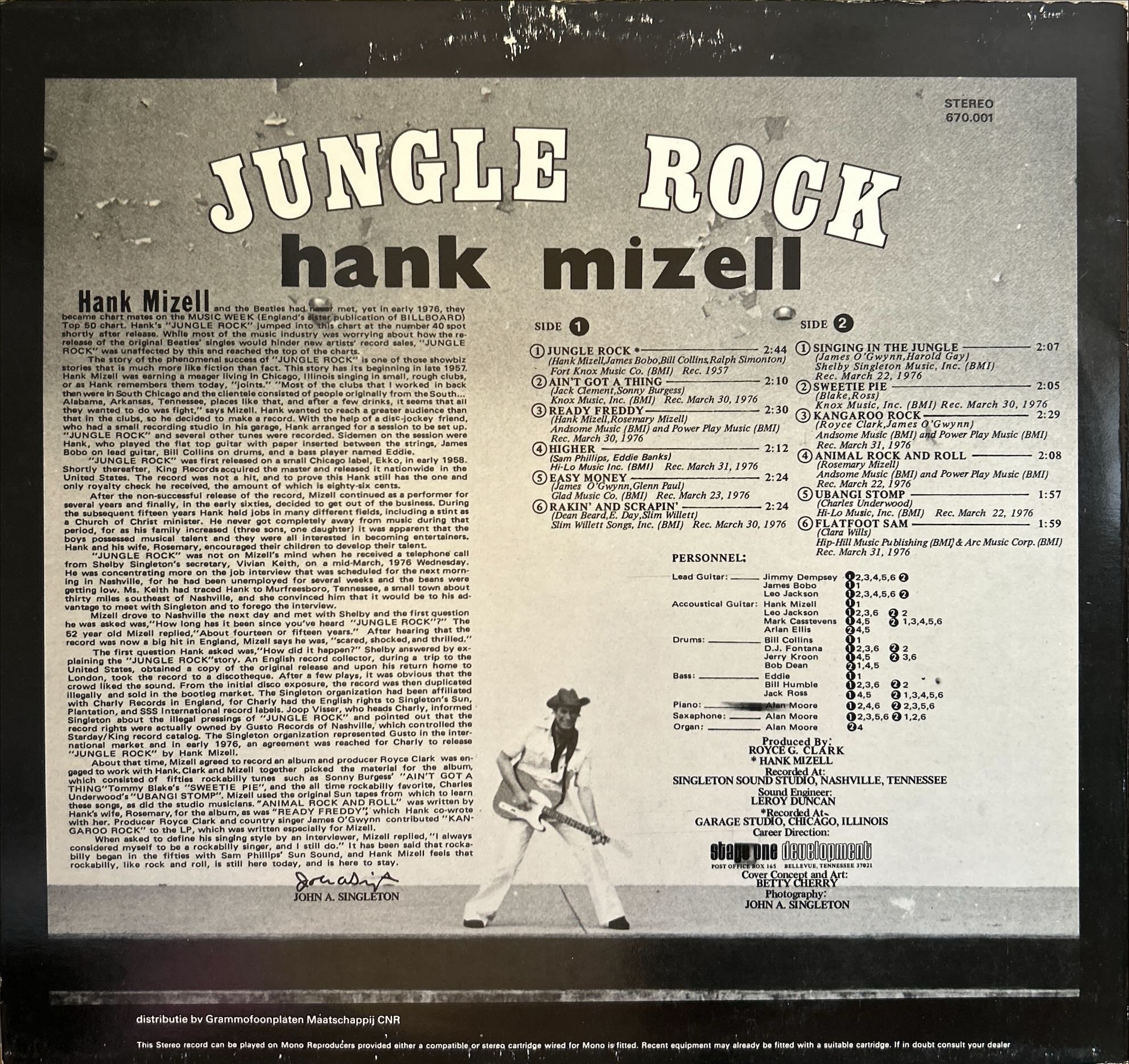Hank Mizell - Jungle Rock