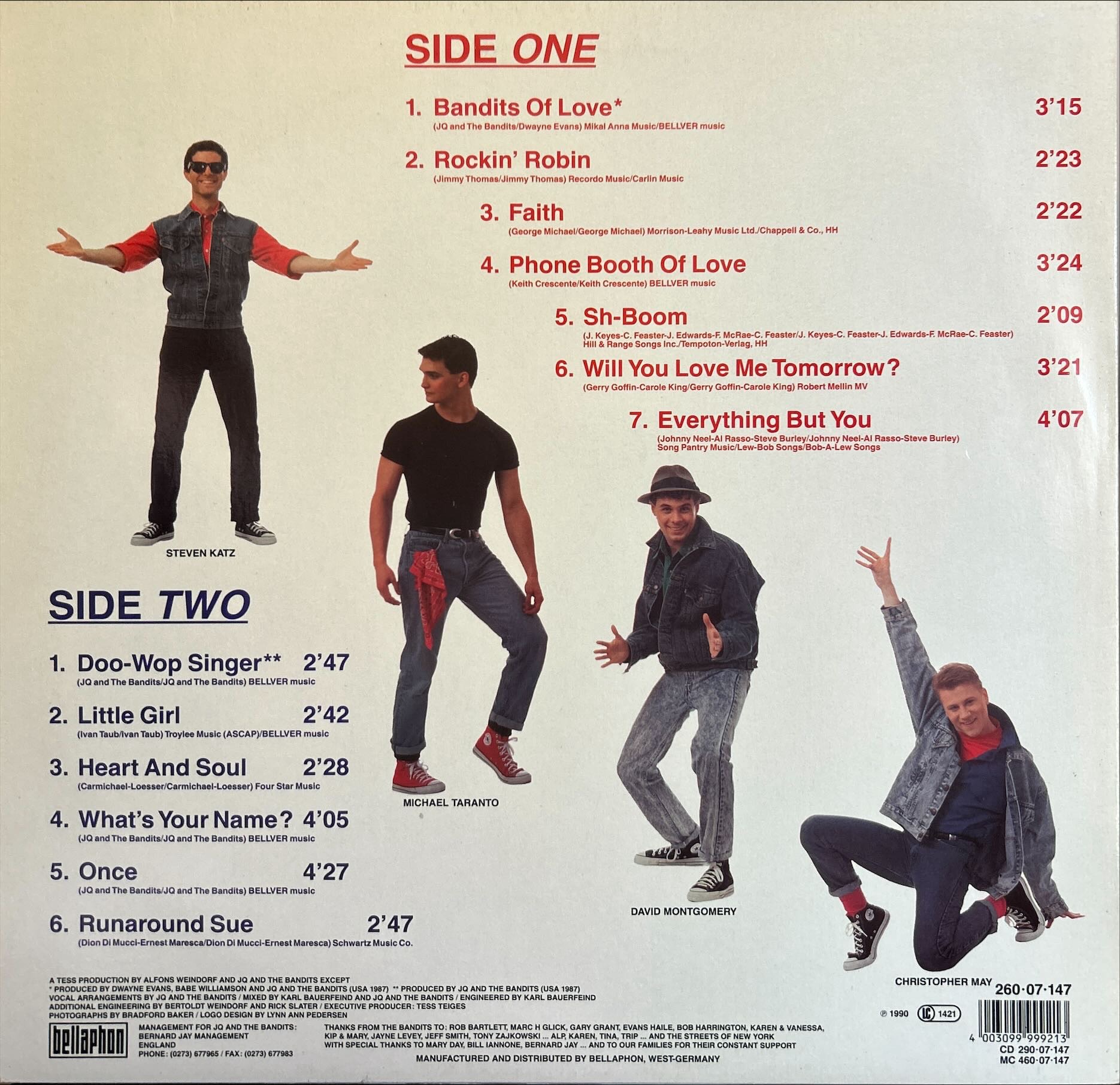 JQ And The Bandits - Bandits Of Love