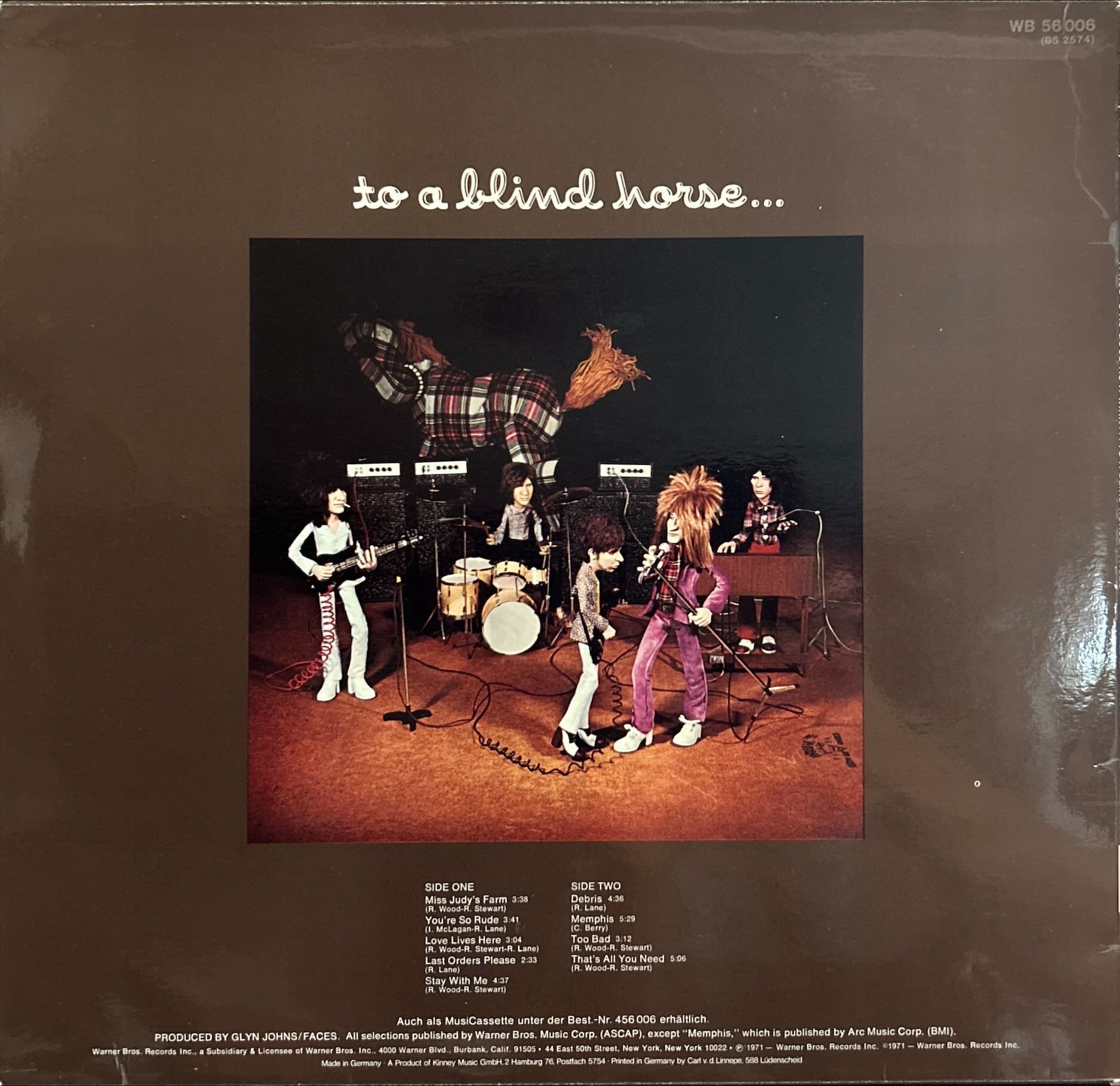 Faces - A Nod Is As Good As A Wink...To A Blind Horse