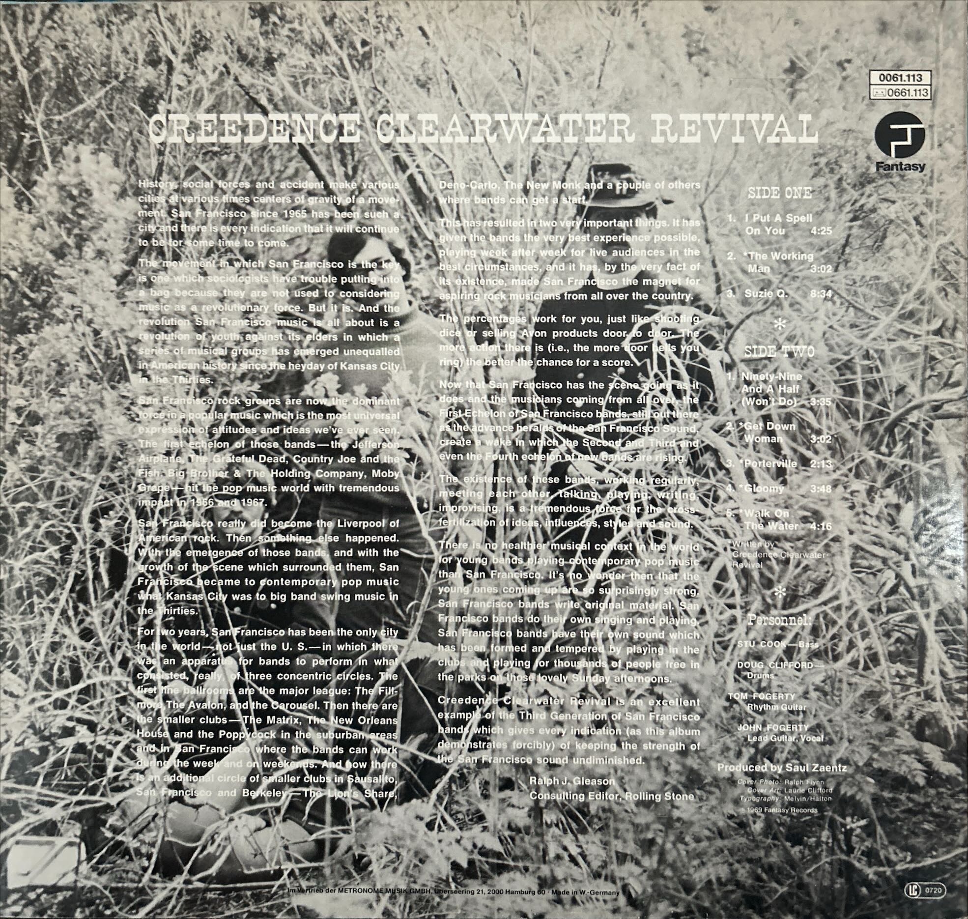 Creedence Clearwater Revival - Creedence Clearwater Revival