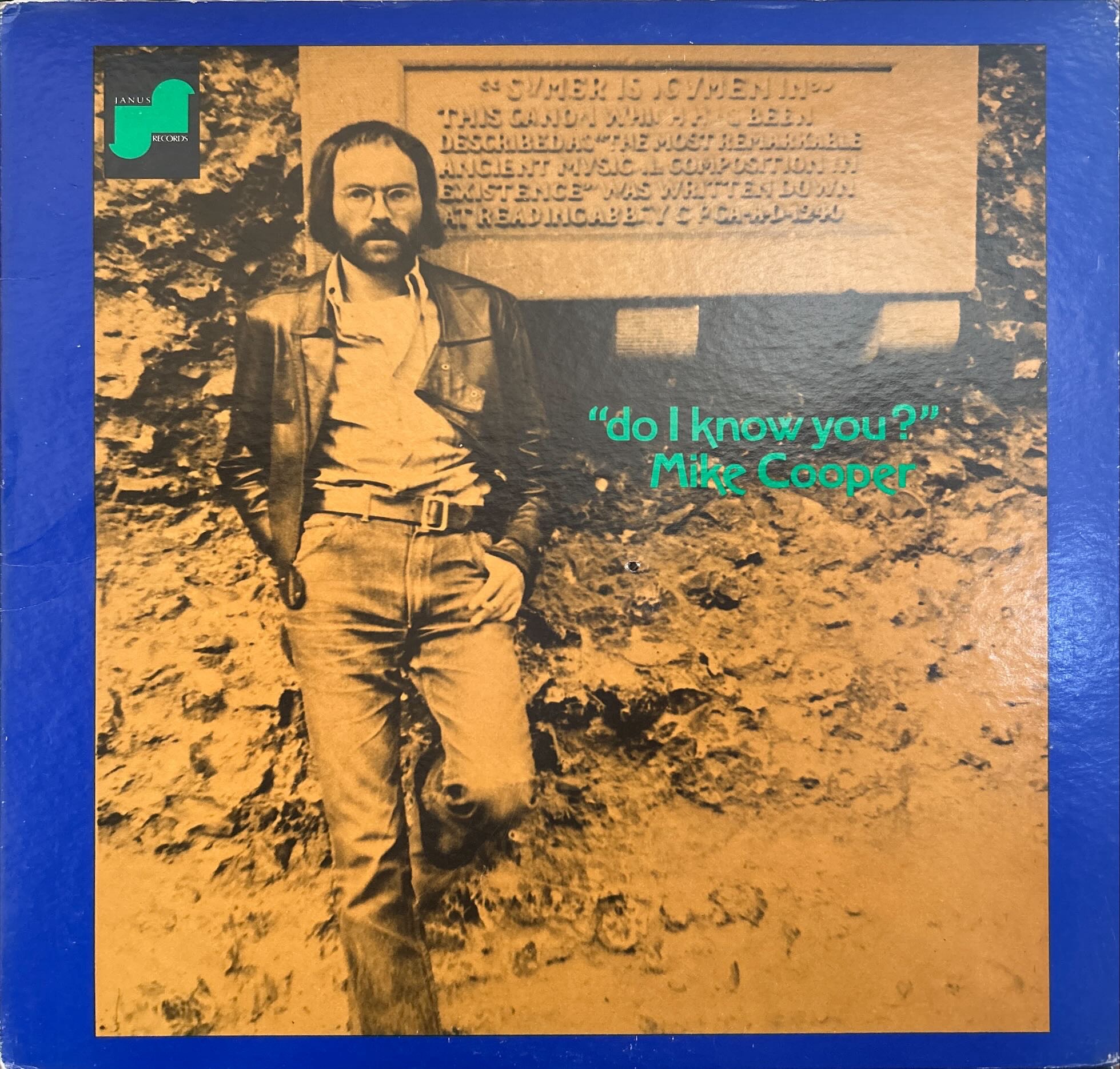 Mike Cooper - Do I Know You?