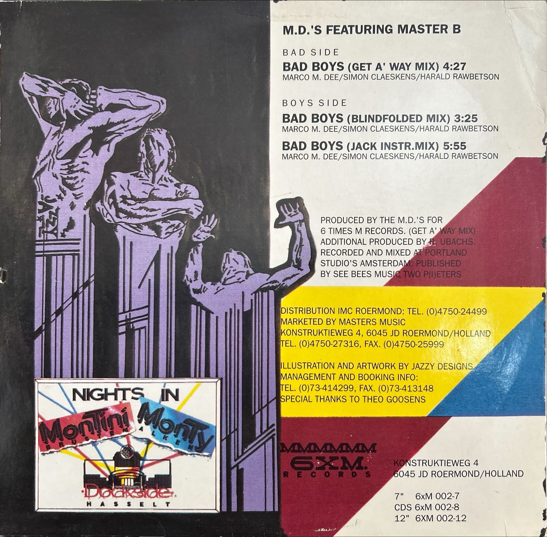 M.D.'s Featuring Master B - Bad Boys