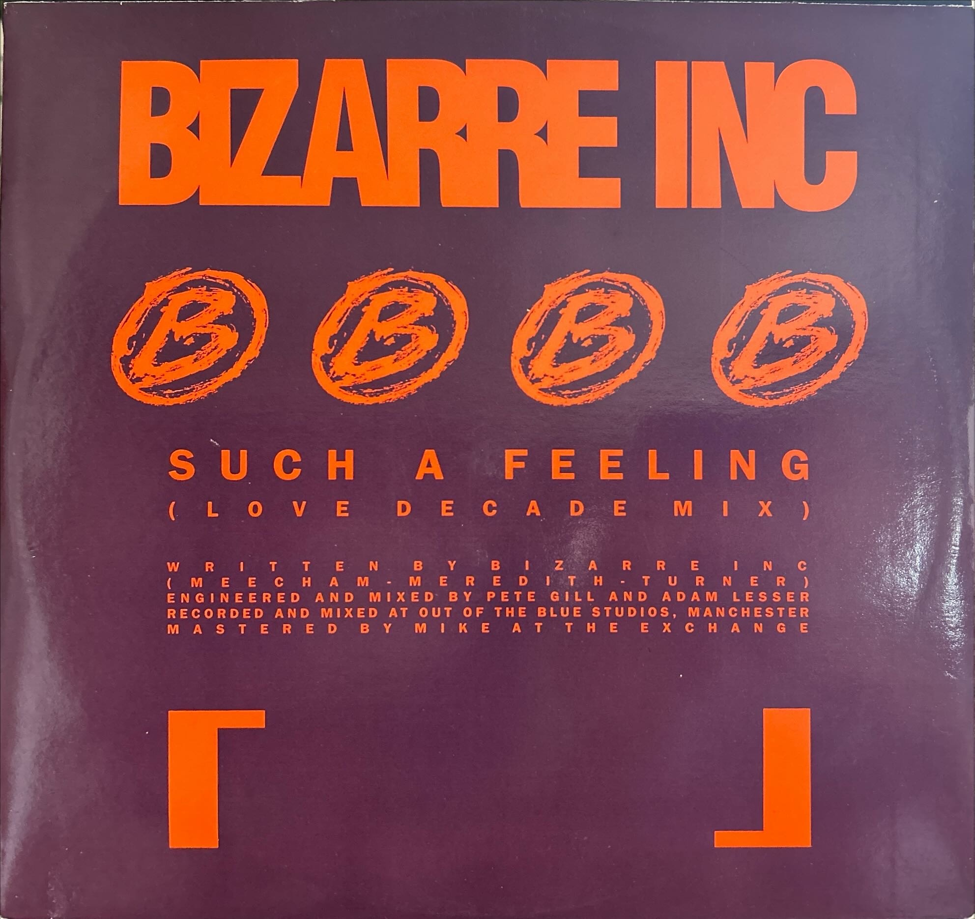 Bizarre Inc - Such A Feeling (Remix)