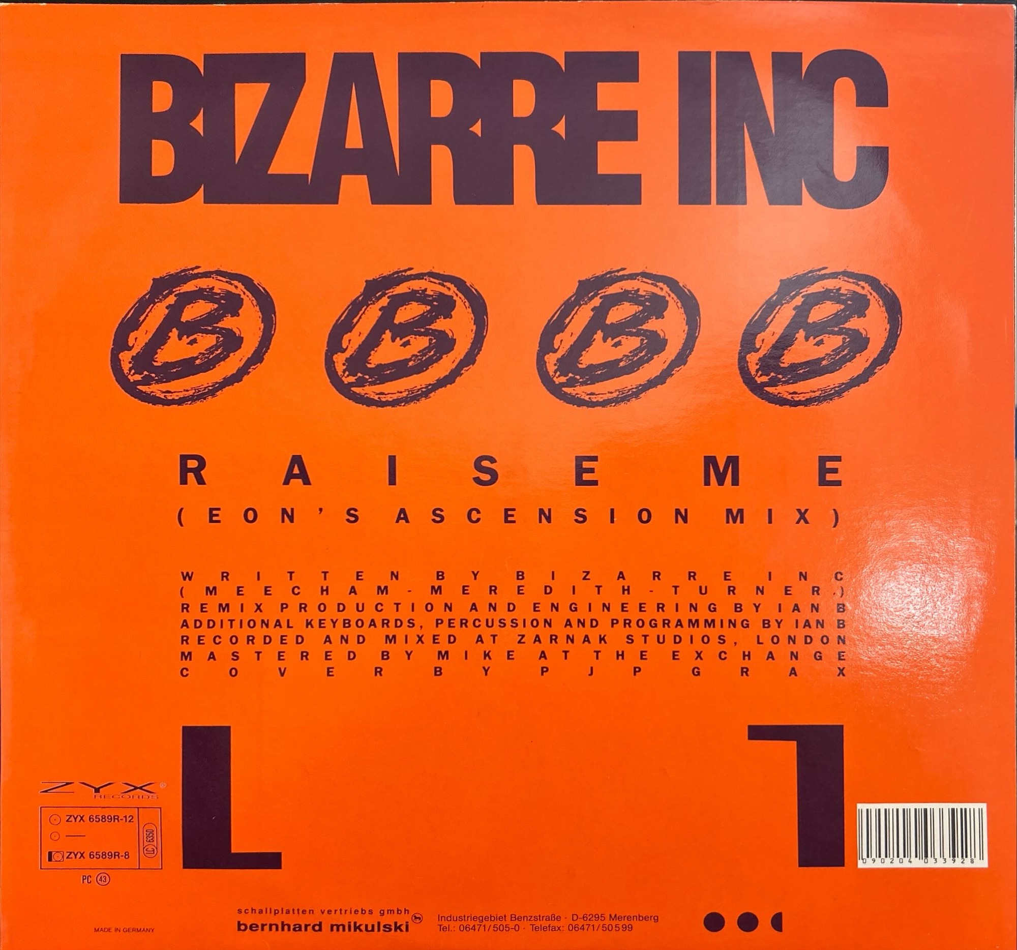 Bizarre Inc - Such A Feeling (Remix)
