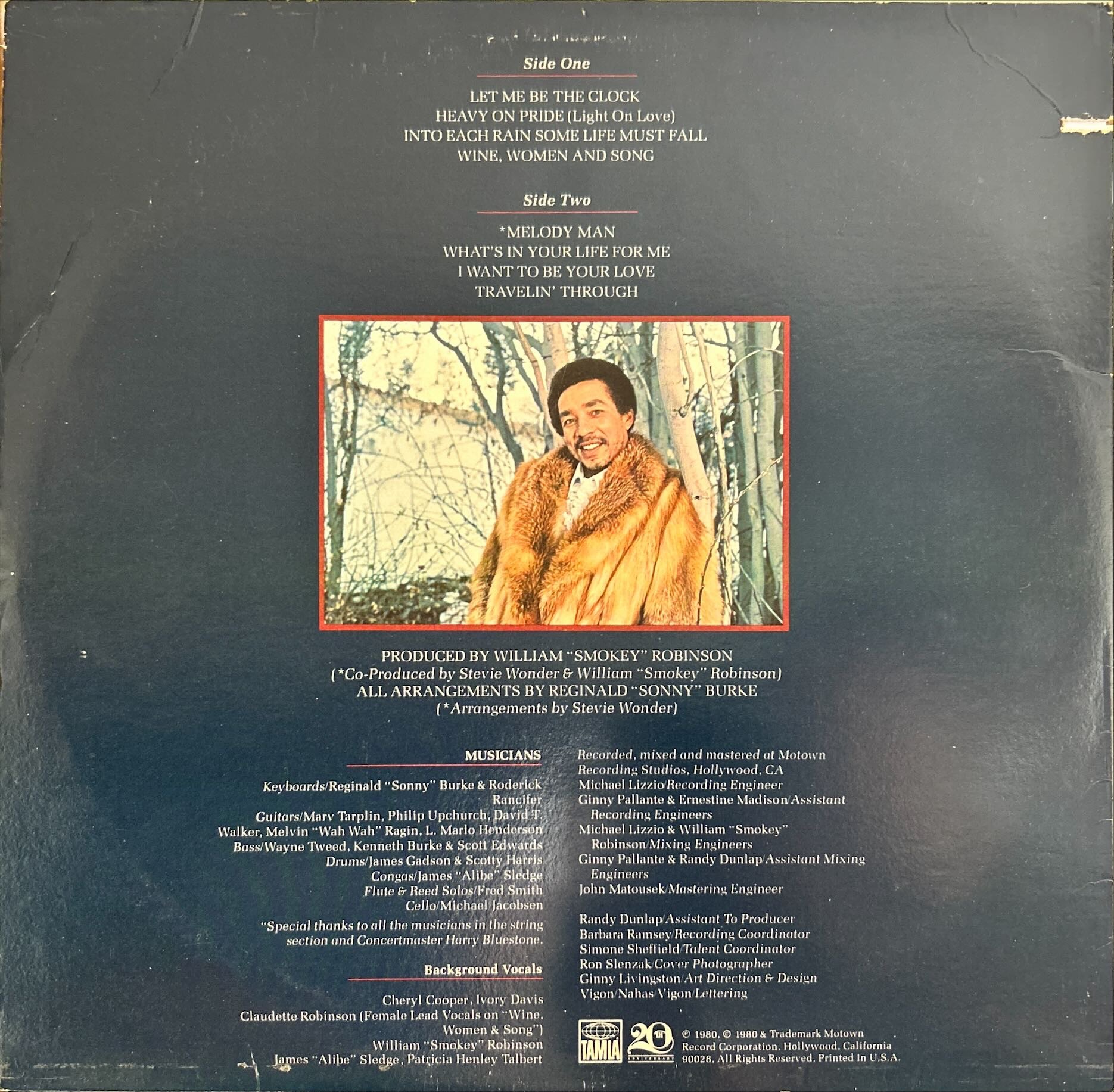 Smokey Robinson - Warm Thoughts