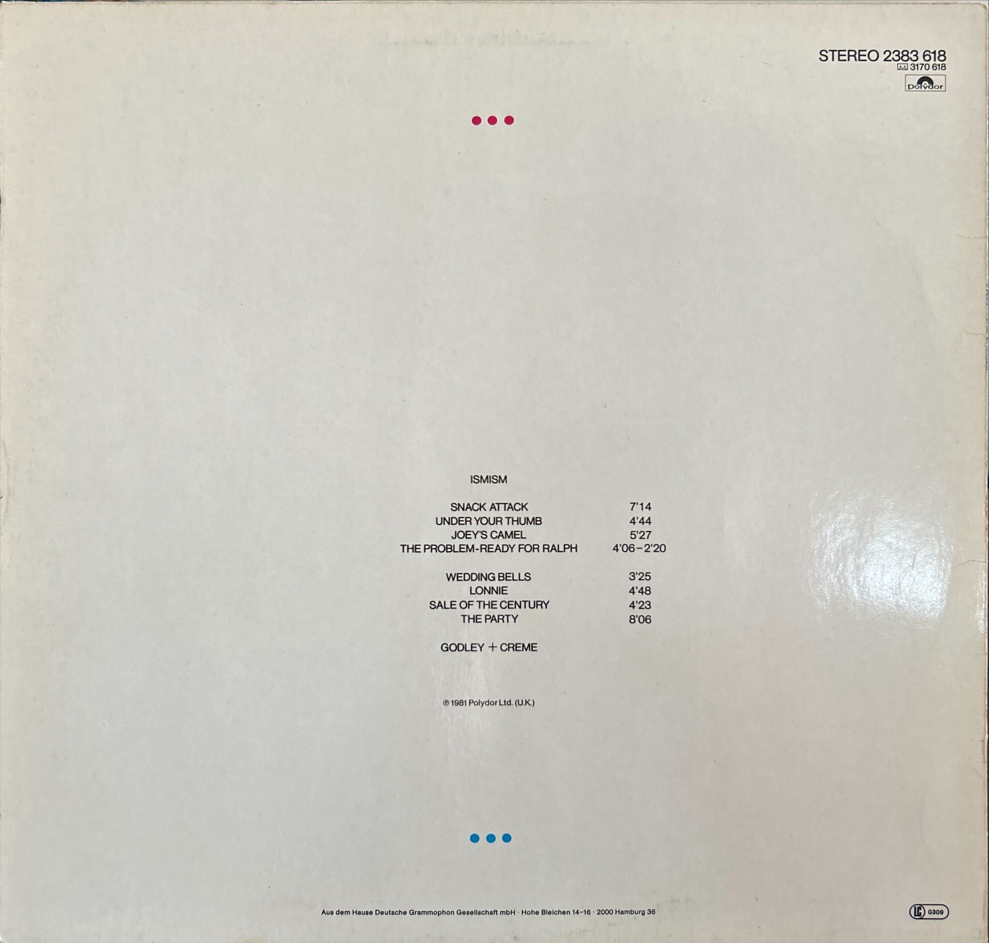 Godley + Creme - Ismism