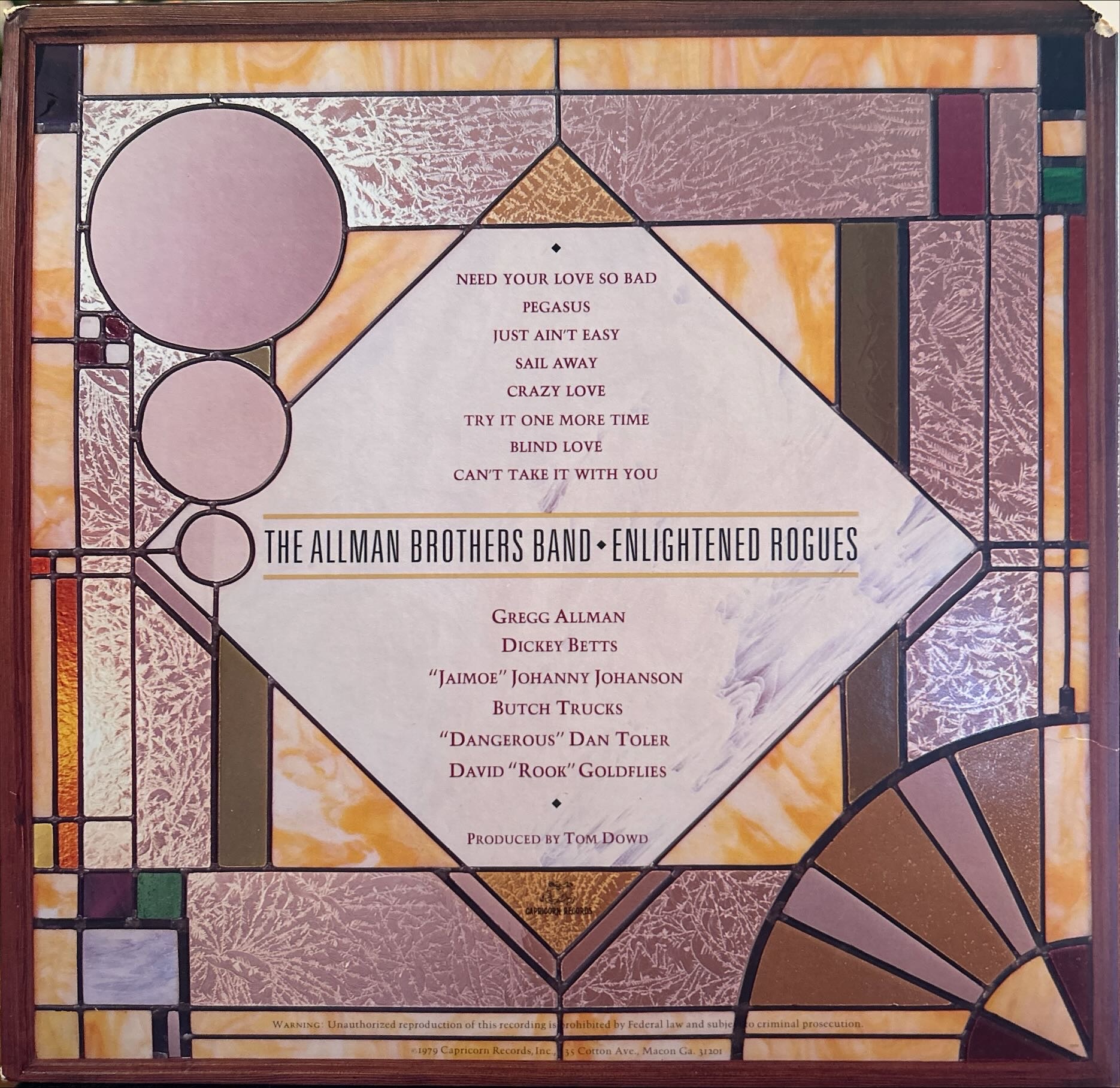Allman Brothers Band, The - Enlightened Rogues